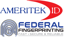 Ameritek ID / Federal Fingerprinting, Inc. Logo